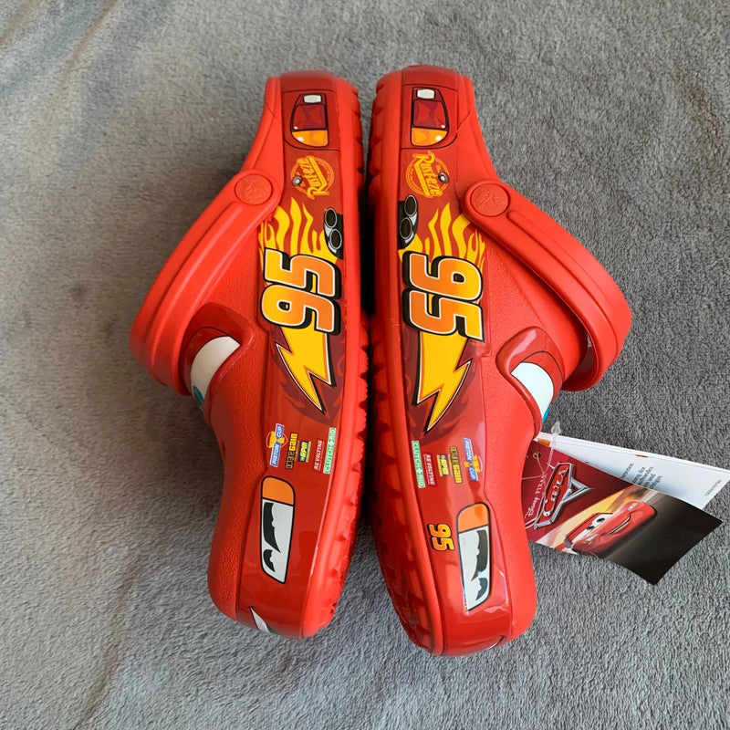 Sandália Crocs Lights Lightning McQueen Clog