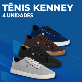 KIT 4 PARES DE TÊNIS KENNEDY (ÚLTIMAS UNIDADES)