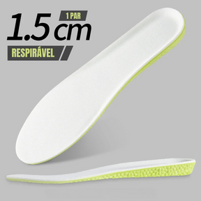 Palmilha Ortopédica PopCorn - Aumenta Altura até 6cm