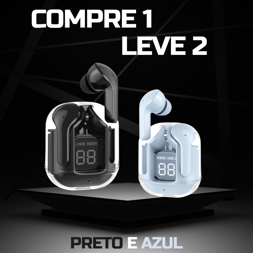 Fone de Ouvido Bluetooth Air Power Pro: Conforto Sem Limites™