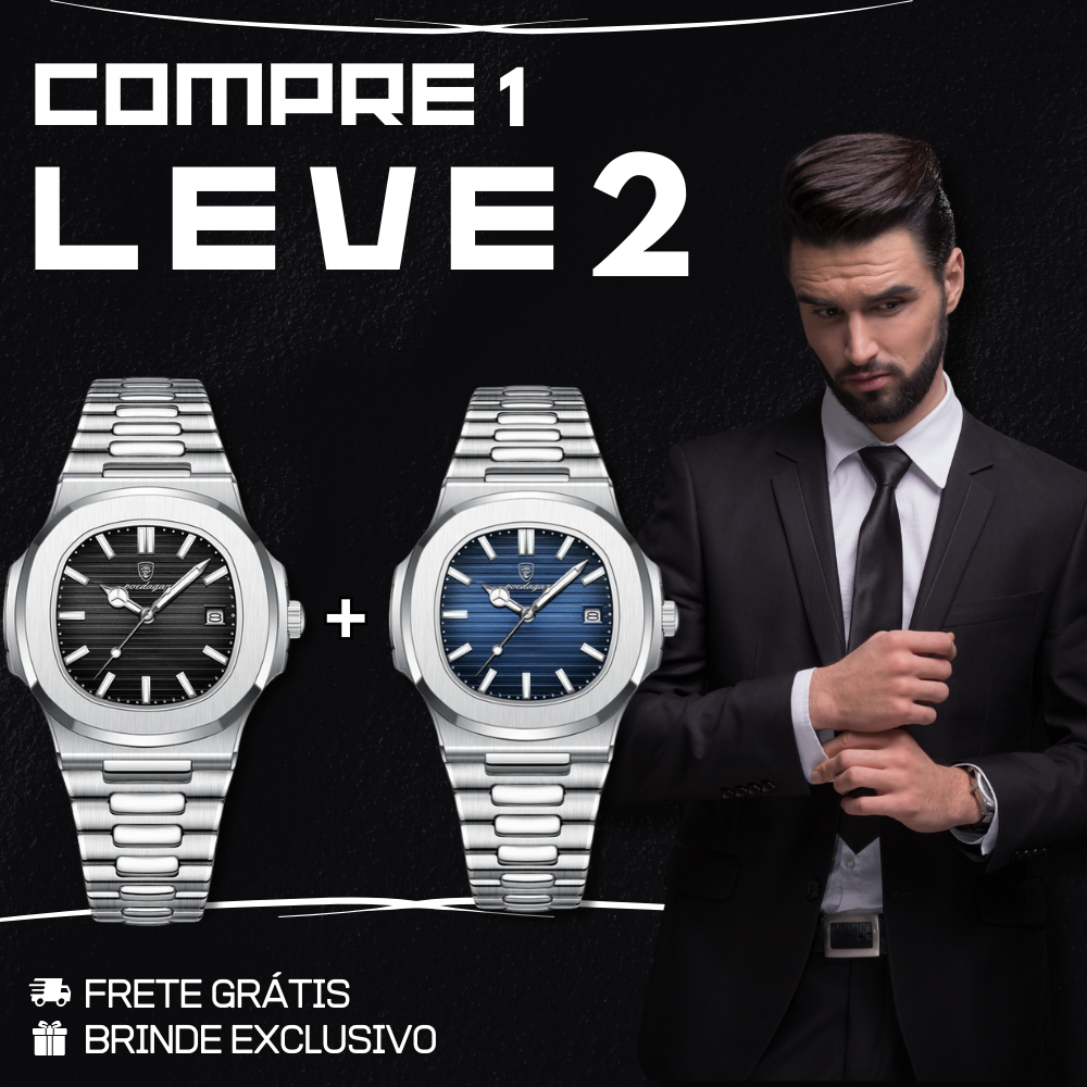 Relógio Iron Men Precision Elite Masculino (ÚLTIMAS UNIDADES)