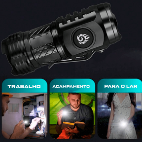 Lanterna Tática Indestrutível Power Flash