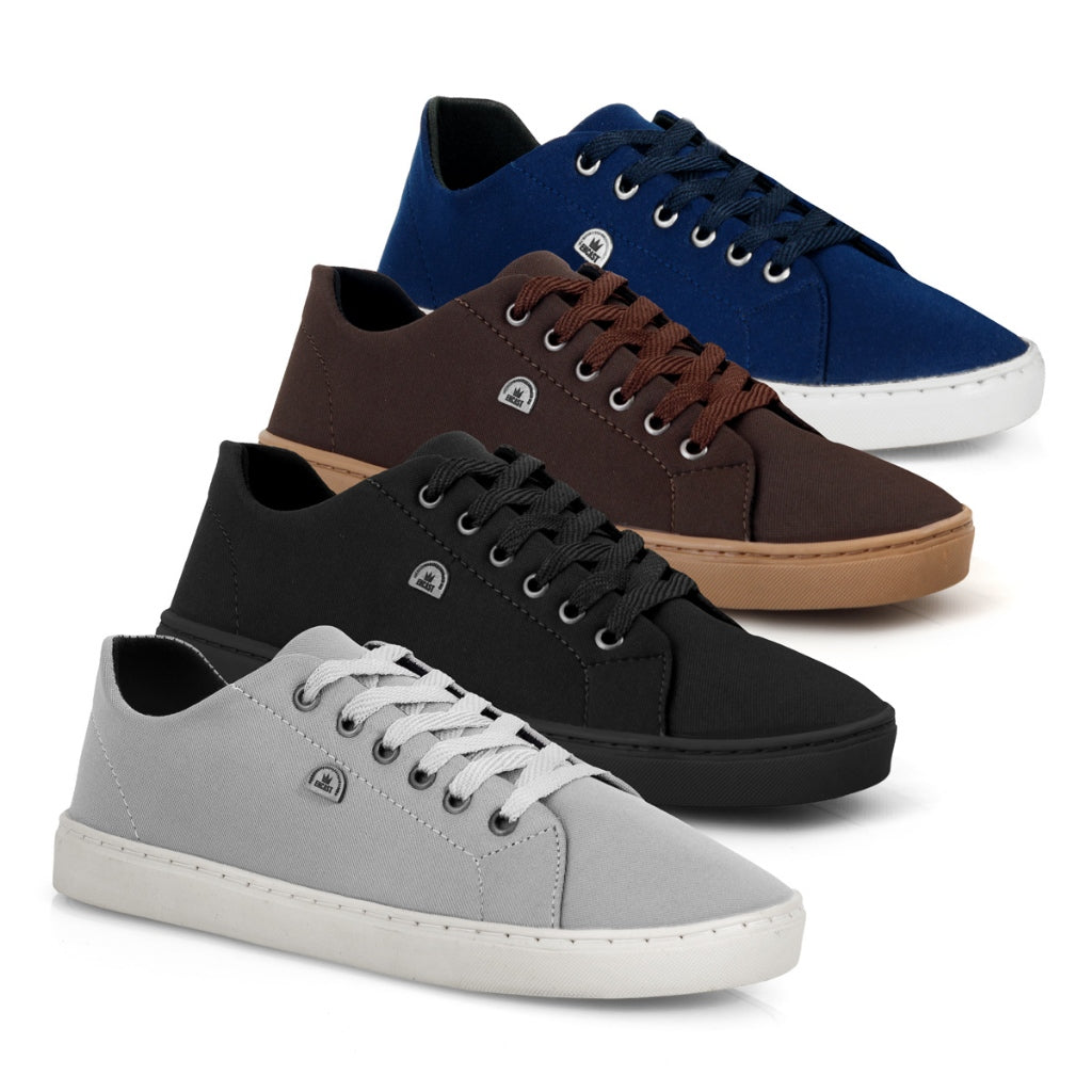 KIT 4 PARES DE TÊNIS KENNEDY (ÚLTIMAS UNIDADES)