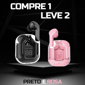 Fone de Ouvido Bluetooth Air Power Pro: Conforto Sem Limites™