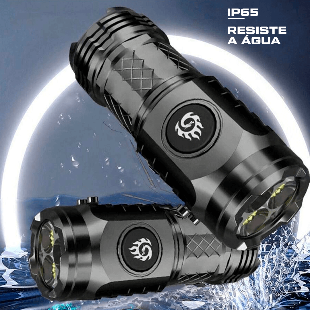Lanterna Tática Indestrutível Power Flash