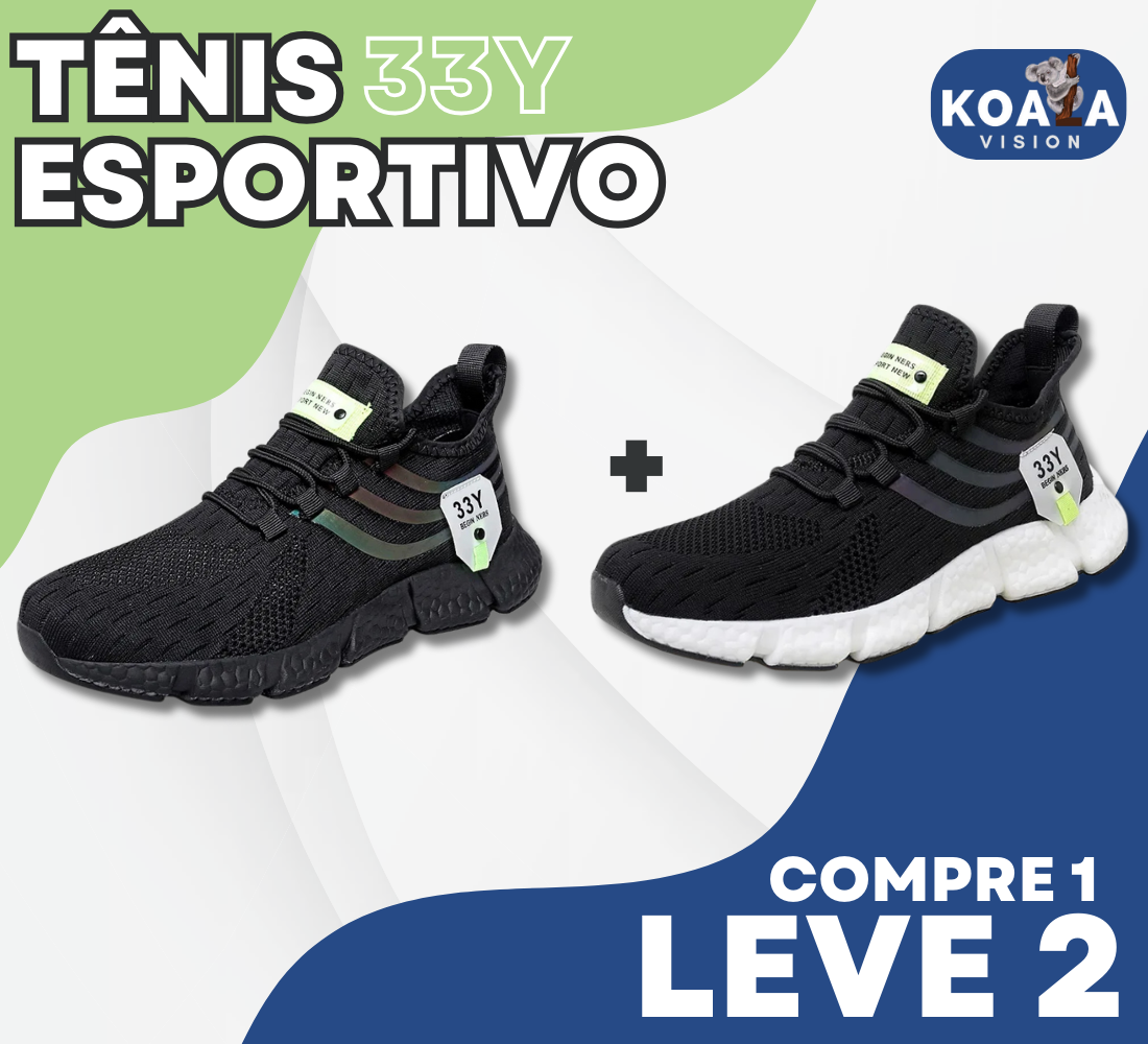 Tênis Esportivo Respirável e Confortável - Ultra Pro [COMPRE 1 LEVE 2]
