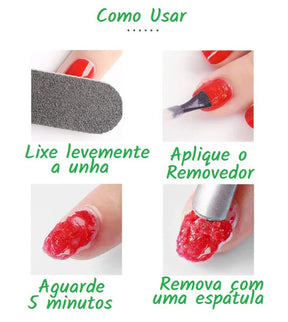 ULTRA REMOVEDOR DE ESMALTE E GEL [COMPRE 1 LEVE 2]