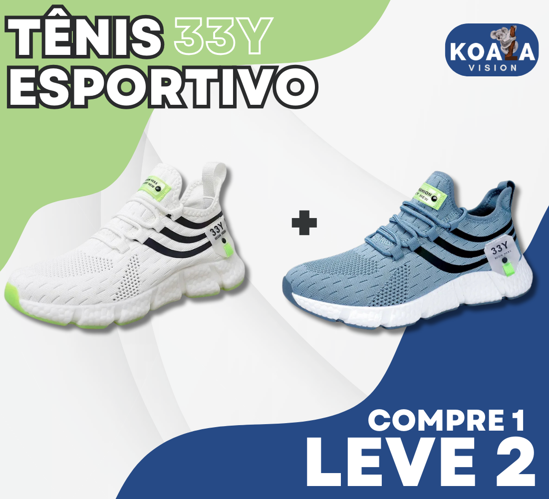 Tênis Esportivo Respirável e Confortável - Ultra Pro [COMPRE 1 LEVE 2]