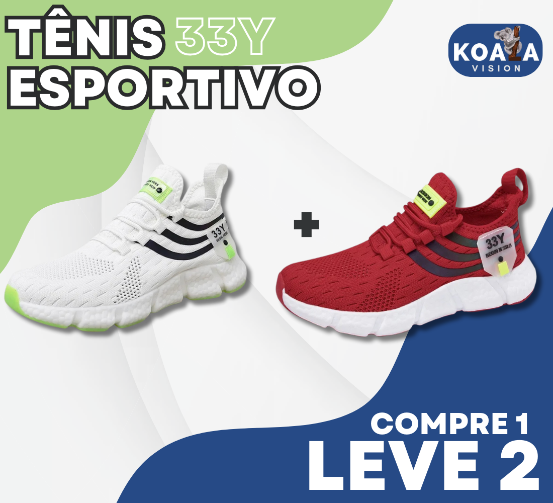 Tênis Esportivo Respirável e Confortável - Ultra Pro [COMPRE 1 LEVE 2]