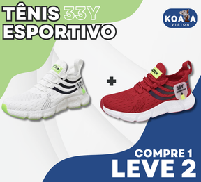Tênis Esportivo Respirável e Confortável - Ultra Pro [COMPRE 1 LEVE 2]
