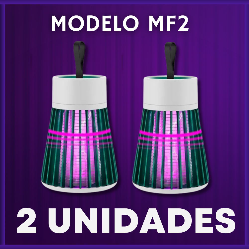 Lâmpada Mata Pernilongo e Mosquito com Luz UV [COMPRE 1 LEVE 2]