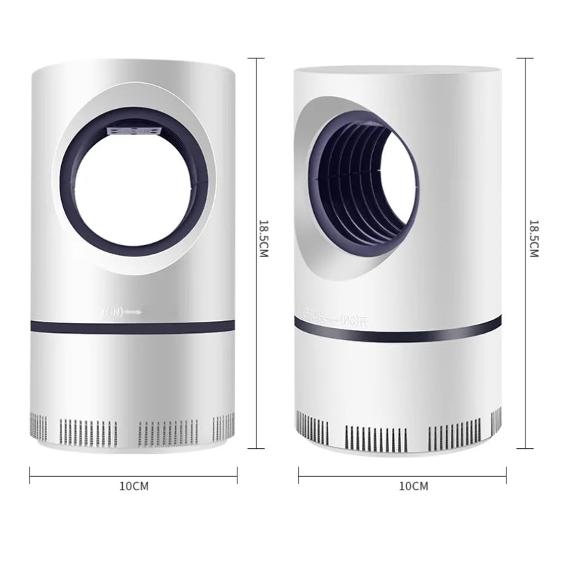Armadilha Killer Mata Mosquito Pernilongo Inseto Led 12v