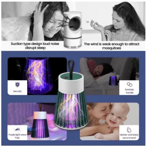 Lâmpada Mata Pernilongo e Mosquito com Luz UV [COMPRE 1 LEVE 2]