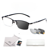 Óculos de Leitura Fotocromáticos Progressivos Multifocais Anti-luz azul