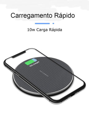 Carregador a Indução KEPHE 30W para iPhone e Samsung - Point Smart