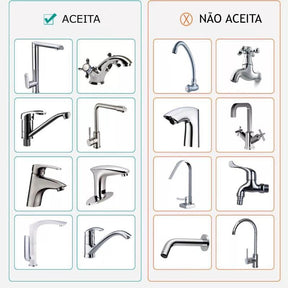 Extensor de torneira de Turbarão Ajuda a Encominar água - Point Smart