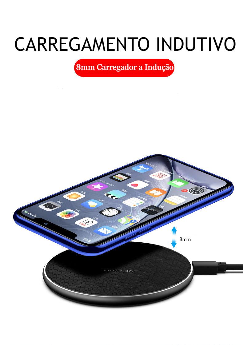Carregador a Indução KEPHE 30W para iPhone e Samsung - Point Smart