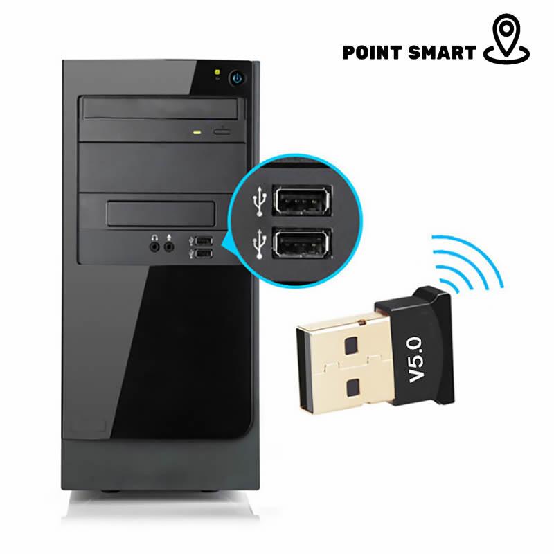Adaptador USB Bluetooth 5.0 Pc - Point Smart