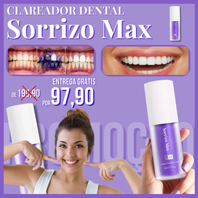 Clareador Dental Sorrizo Max - 30ml [BRANQUEAMENTO EM 5 MINUTOS]