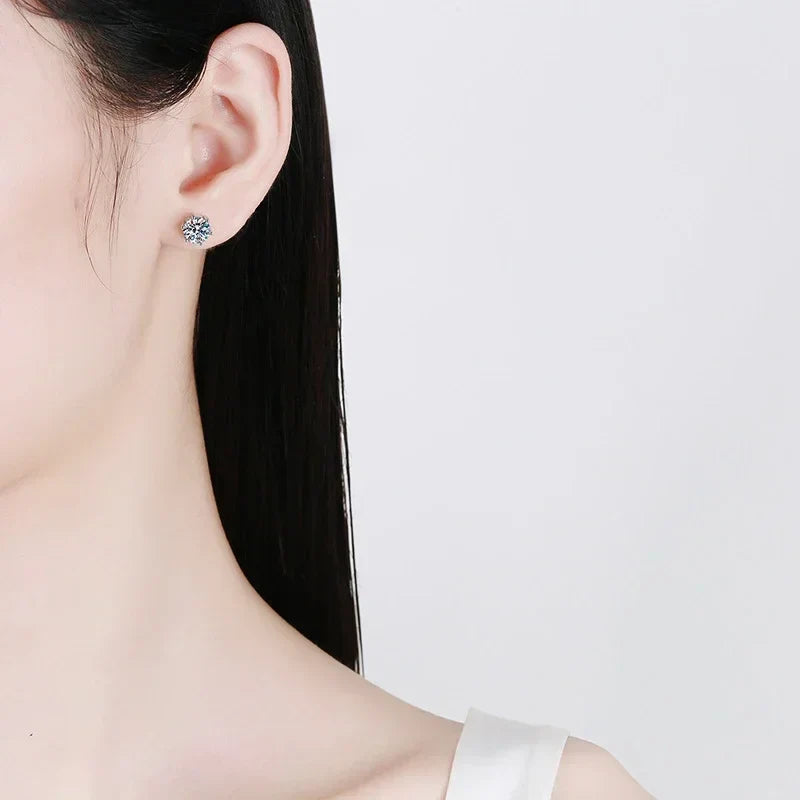 Brinco Ice Moissanite Masculino