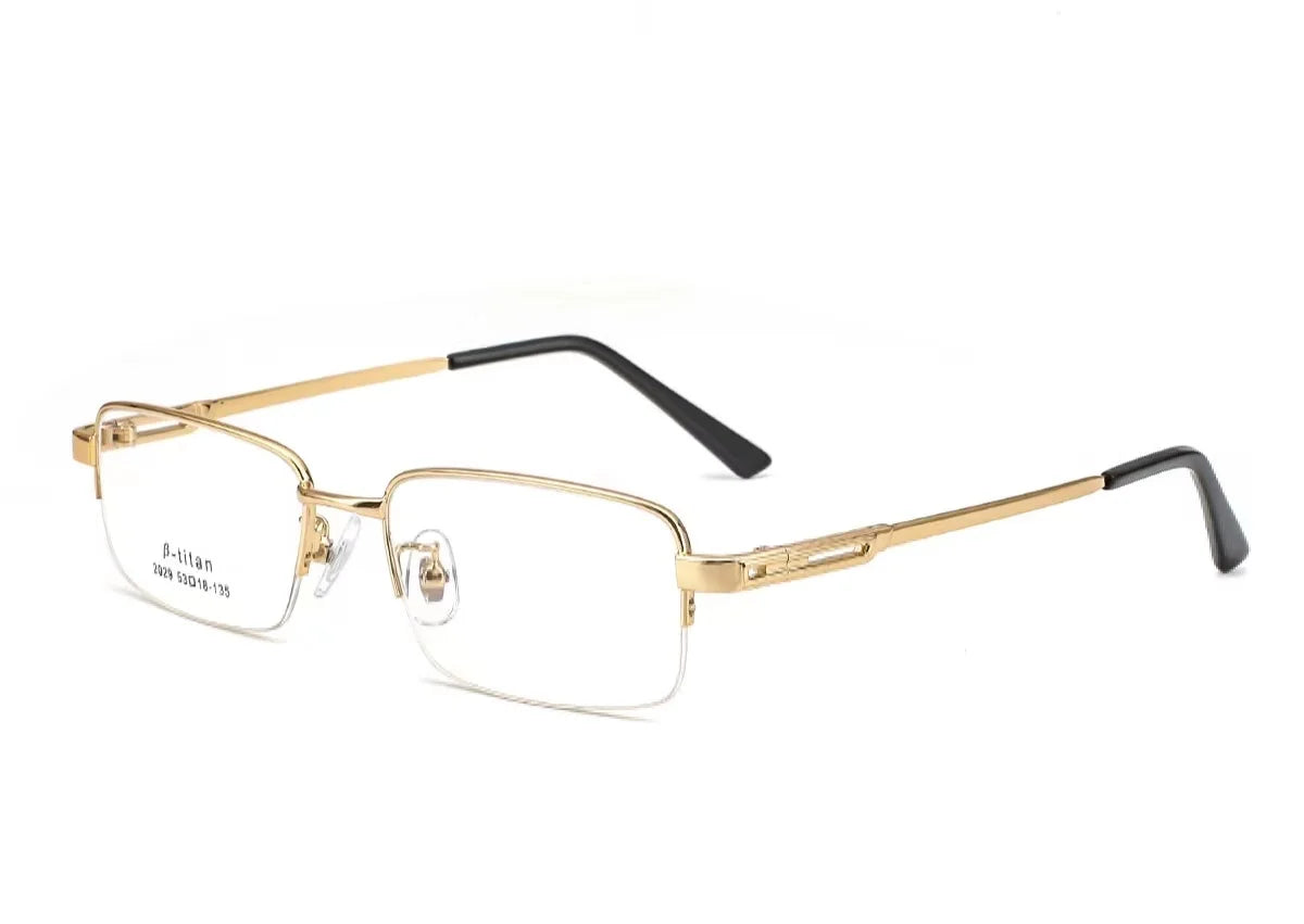 Óculos Fotocromáticos de Titânio para Miopia