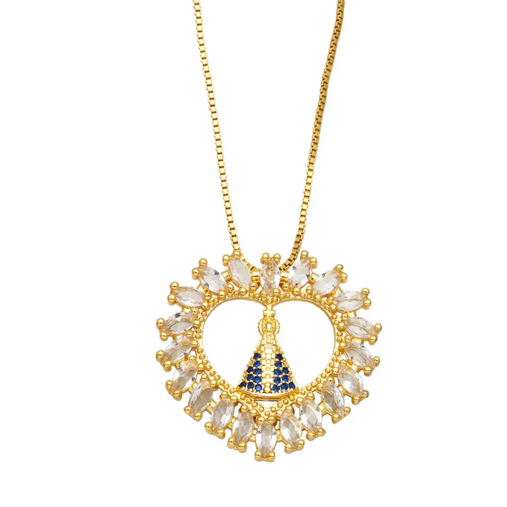 Colar Unissex de Nossa Senhora Aparecida [ÚLTIMAS UNIDADES]