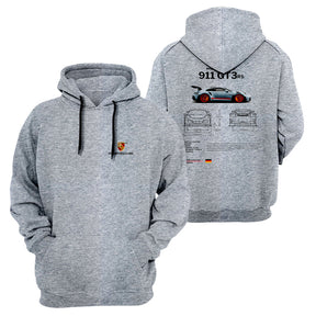 Moletom de Frio Edição Porsche GT3 RS 992