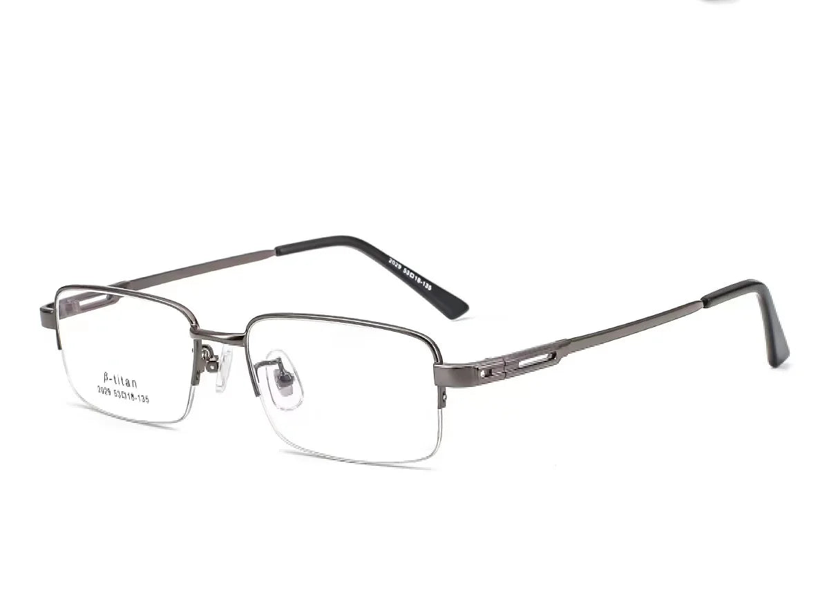 Óculos Fotocromáticos de Titânio para Miopia