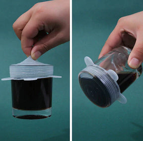 Tampas de Silicone Adaptáveis 12 Peças - Point Smart