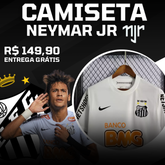 Camiseta Neymar Santos 2011 Original™