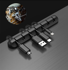 Separador e Organizador de Cabos para Mesa - Point Smart