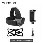 Suporte de Cabeça para Gravação [Celular e Câmera] - Point Smart